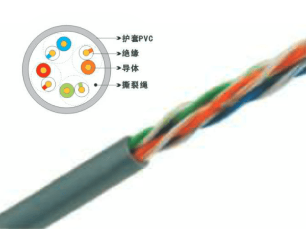 UTP超五類4對(duì)非屏蔽數(shù)據(jù)電纜